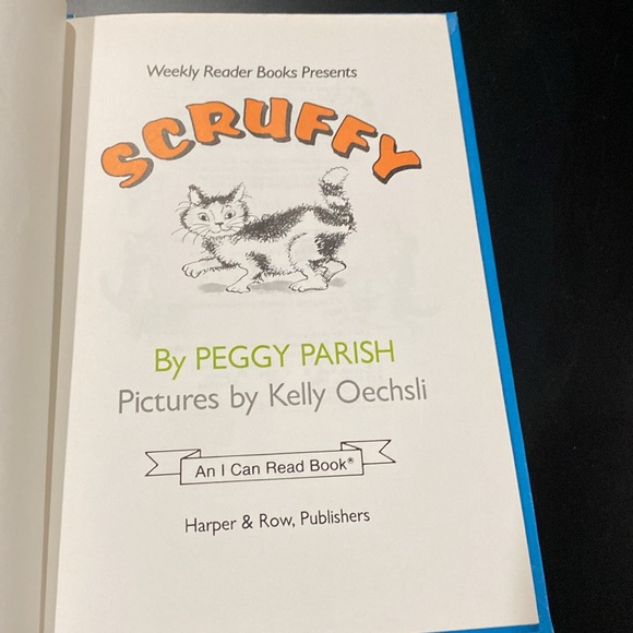 Vintage: Scruffy - An I Can Read Hardcover Children’s Book - Picture 4 of 11